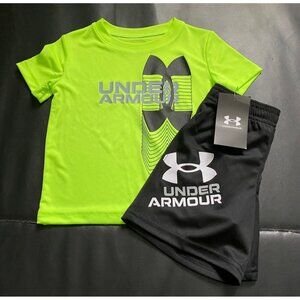 NWT Under Armour Athletic Set Boys Size 3T